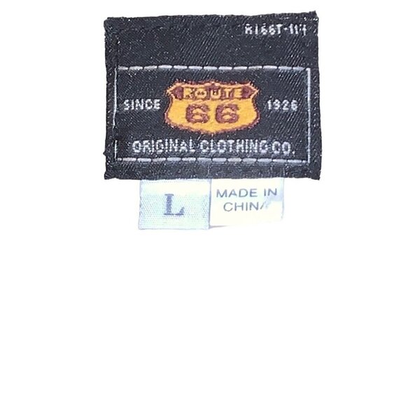 Route 66  Suede Leather Vest Womens L Brown  Western Embroidered Vest NWT - Picture 6 of 6